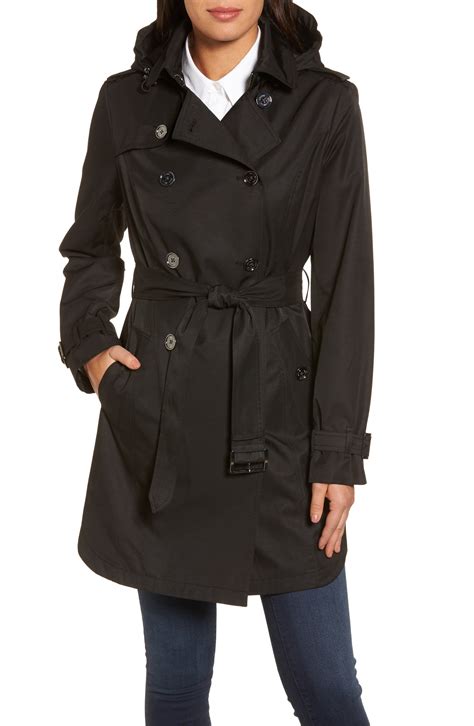 michael kors black coat nordstrom rack|Michael Kors camel coat.